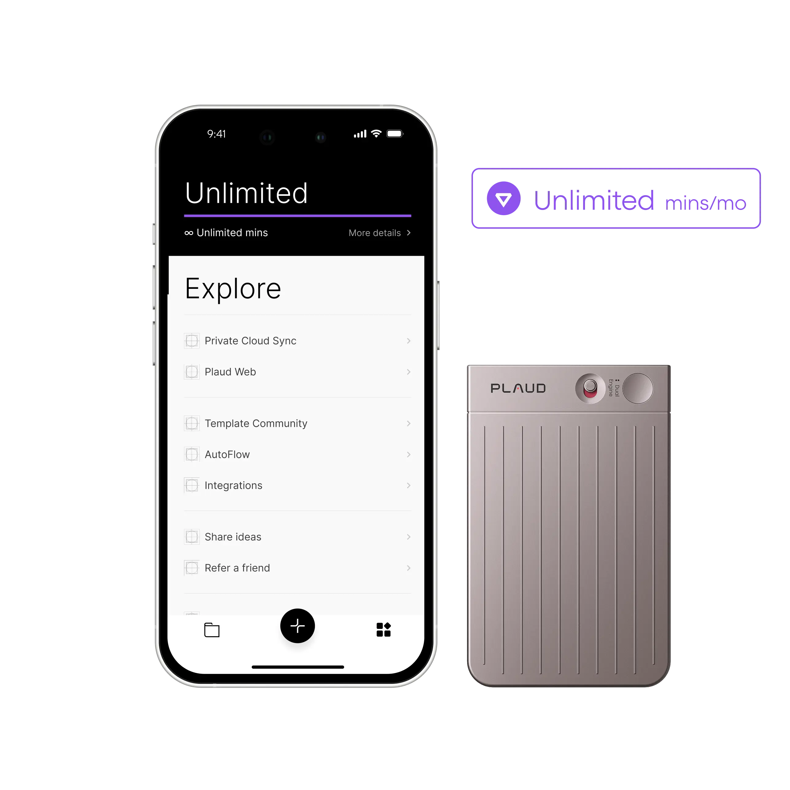 Plaud Note & AI Annual Unlimited Plan - Image 12