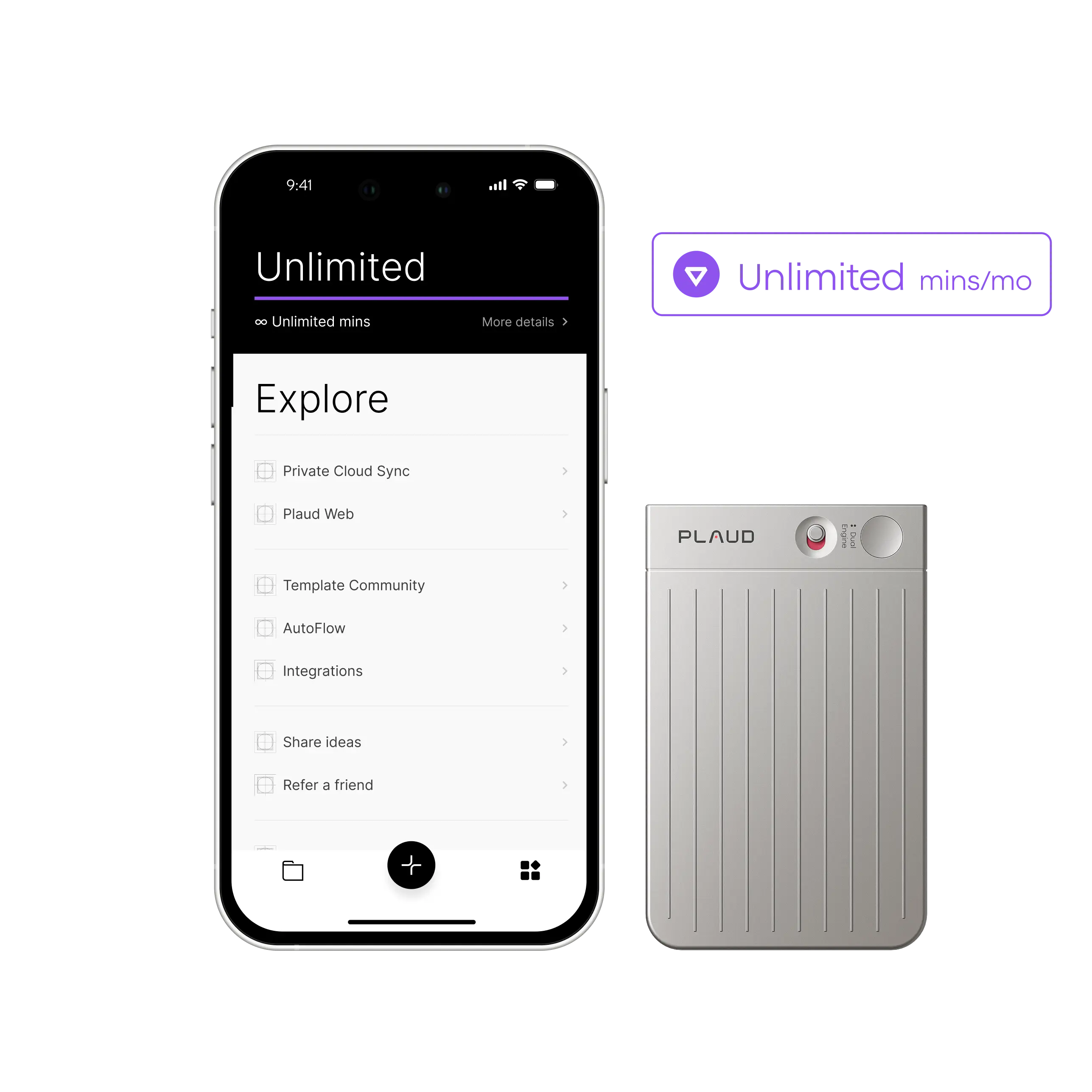 Plaud Note & AI Annual Unlimited Plan - Image 13